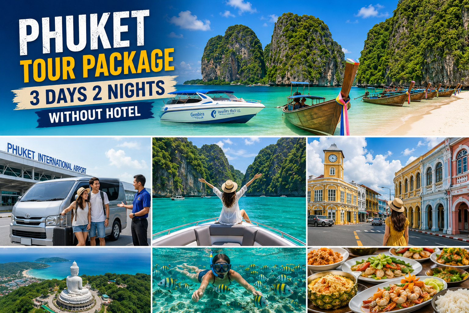 phuket 3d2n without hotel