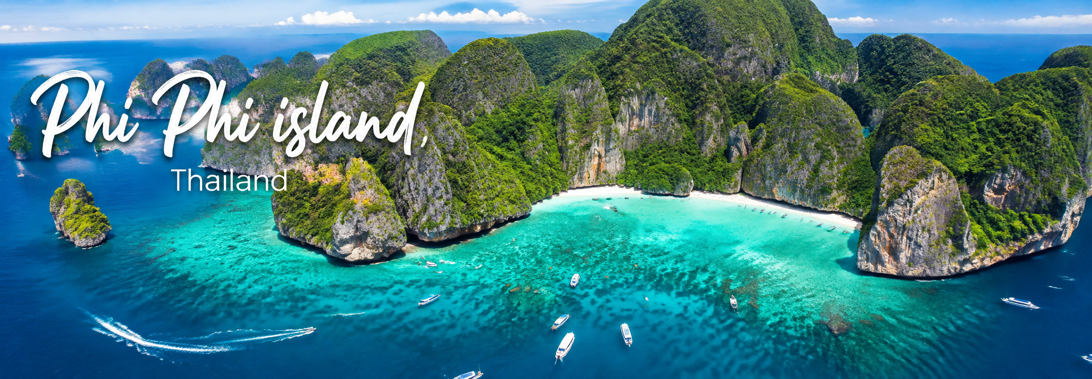Phi phi island tour by speedboat